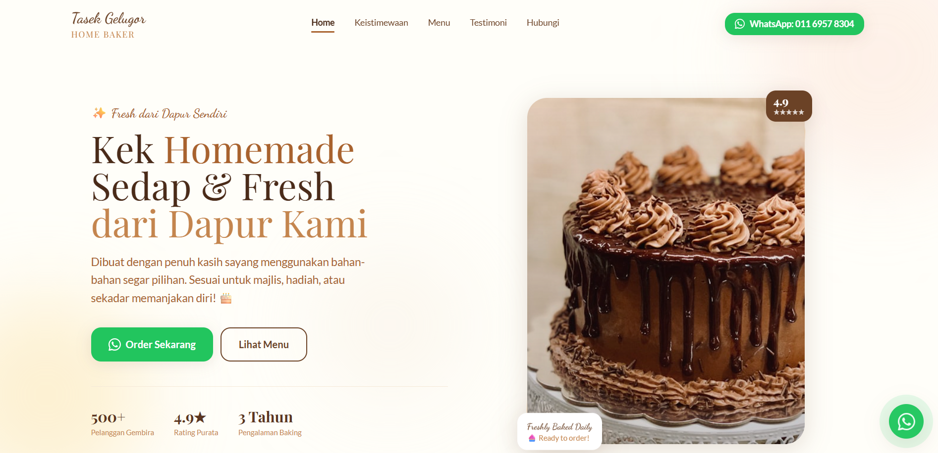 Preview Tasek Gelugor Home Baker